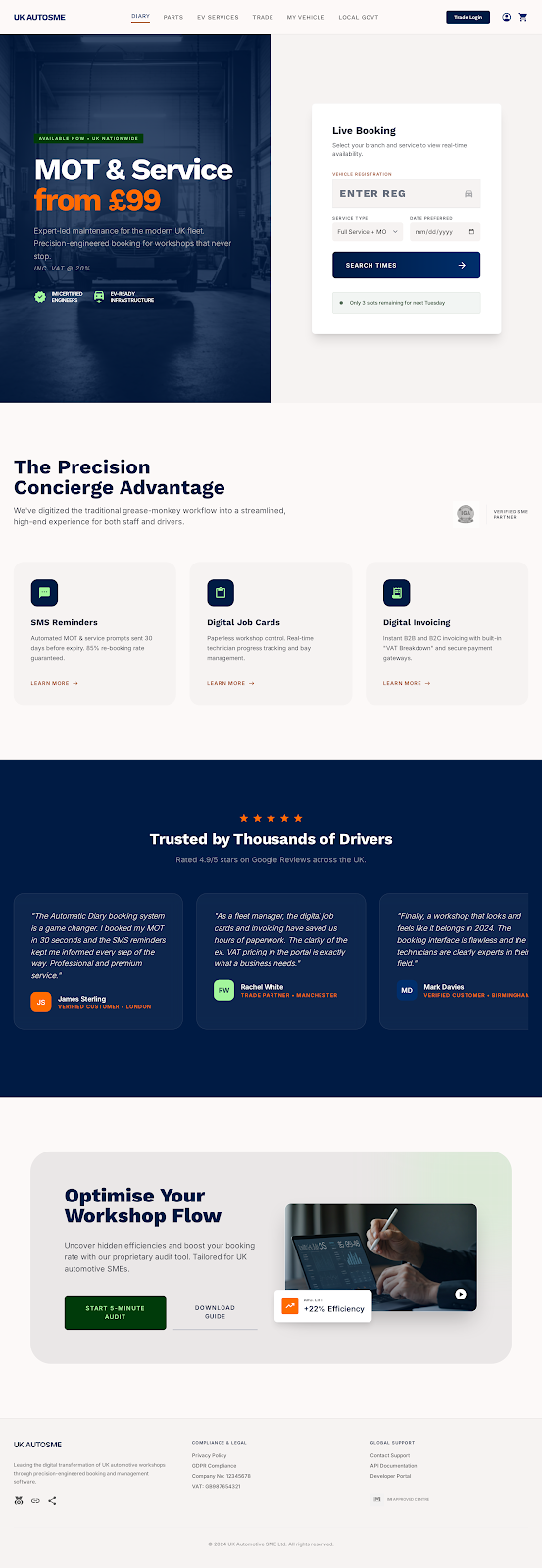 Automatic Diary template preview